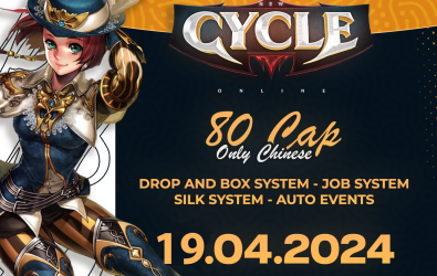 Cycle Online 80 Cap China | Drop and Box System | Auto Event| Silk System | Job System | Grand Open 19.04.2024